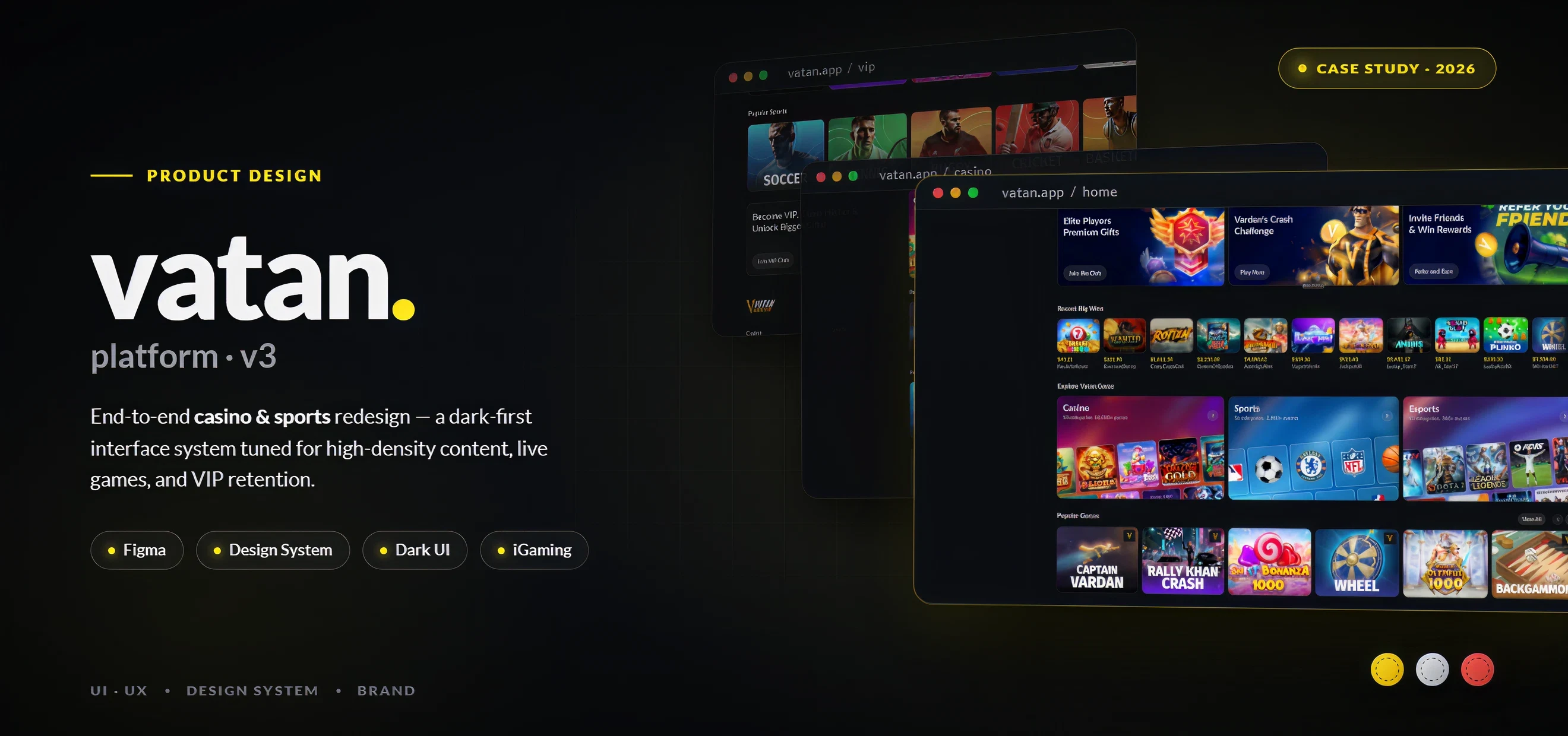 vatan.app — white-label betting platform product shot